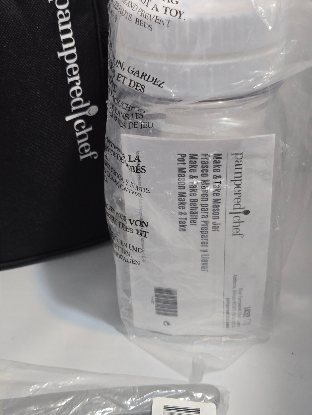 Pampered Chef Make And Take Mason Jar NEW